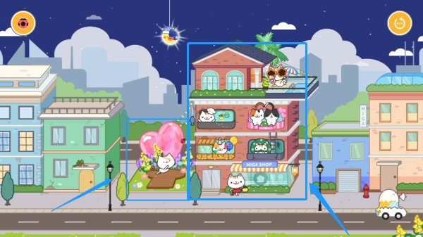 米加小镇公寓街道