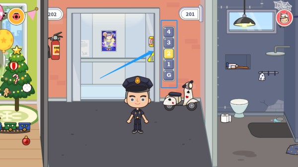 米加小镇公寓街道