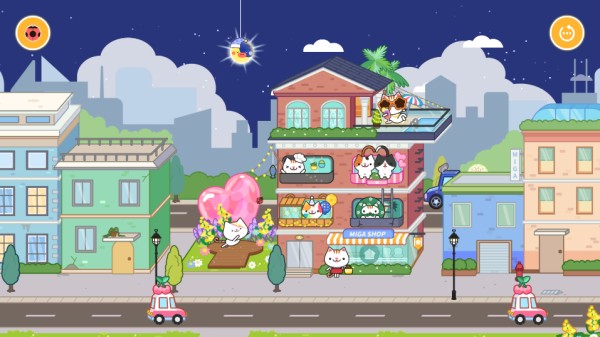 米加小镇公寓街道