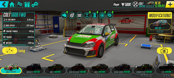 驾驶拉力赛