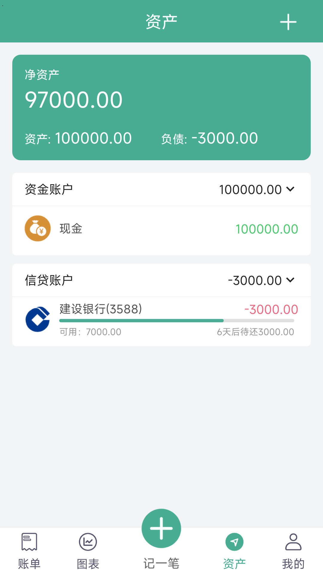 家用记账本0