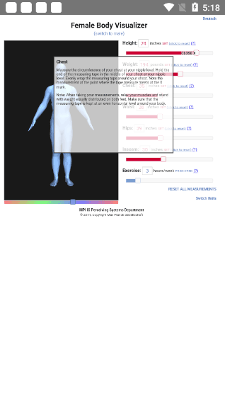 bodyvisualizer身材模拟器0