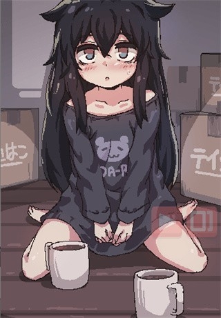 阴暗房间里的孤独女孩正版2